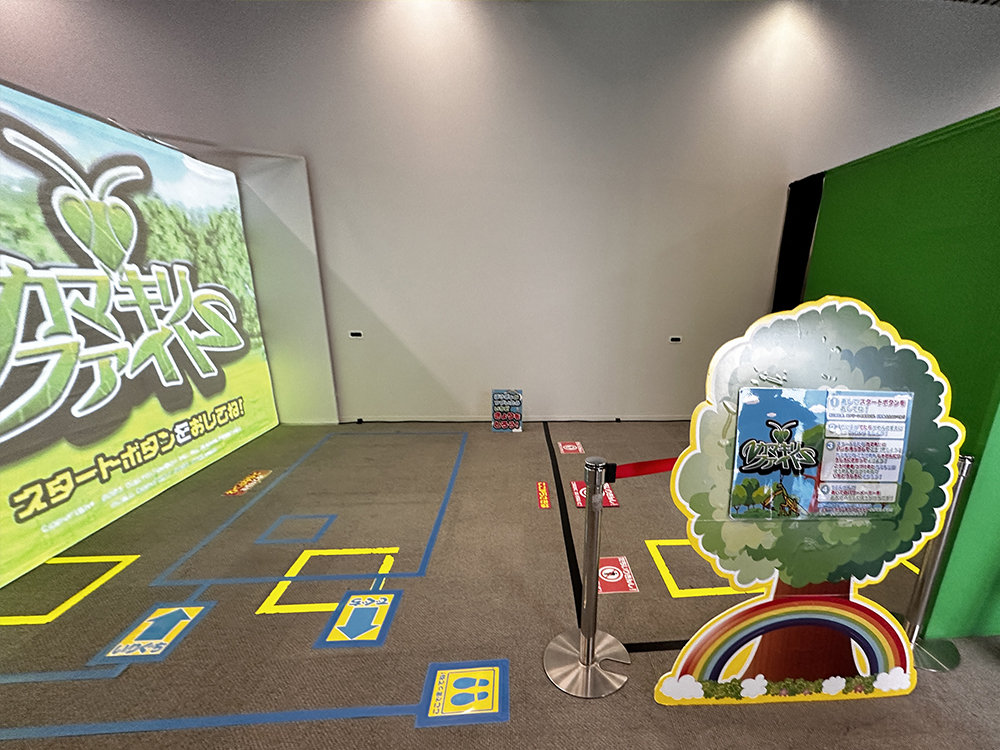 近鉄百貨店あべのハルカスでのデジタル昆虫イベント風景