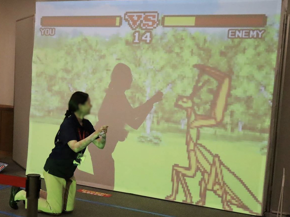 近鉄百貨店あべのハルカスでのデジタル昆虫イベント風景