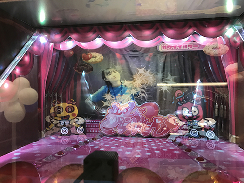 岡山トヨタ アイドルドリーマー体験中