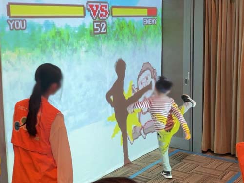 ゴリラファイト イベント会場での様子1