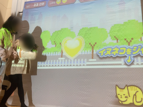 アニマルスポーツミュージアムの白熱したゴールシーン