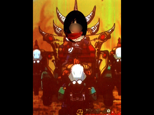 顔出しデジタルパネル オリジナルデザイン例2