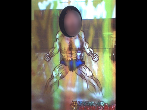 顔出しデジタルパネル オリジナルデザイン例4