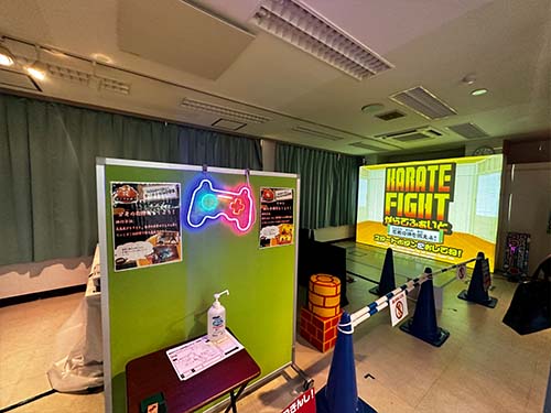 忍者VSカラテ 体験風景2