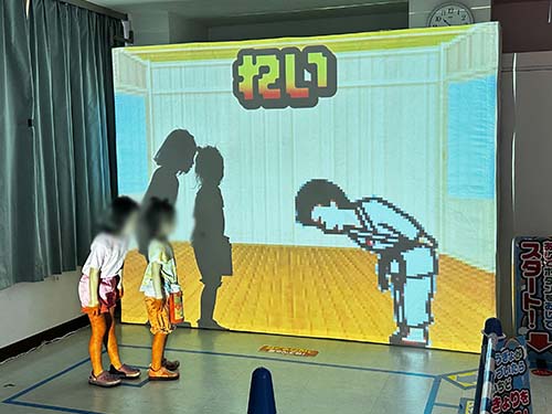 忍者VSカラテ イベント会場