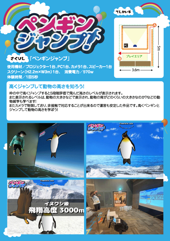 ペンギンジャンプ プレイデモGIFアニメ