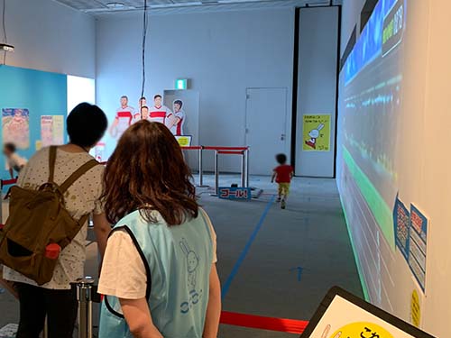 世界記録走 フットスイッチ