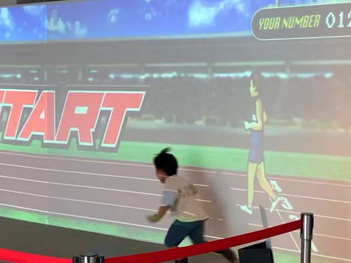 世界記録走 プレイ風景1