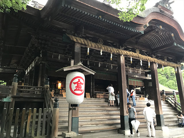 金刀比羅宮 長い石段の参道