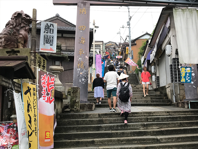 金刀比羅宮 御本宮からの眺め